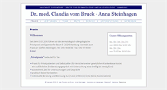Desktop Screenshot of hautarzt-eppendorf.de